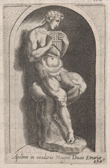 Speculum Romanae Magnificentiae: Apolinis (Apolinis in uiridario Magni Ducis Etrur..., 16th century. Creator: Anon.