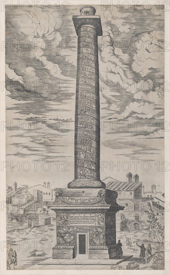 Speculum Romanae Magnificentiae: Column of Trajan, 1544., 1544. Creator: Anon.