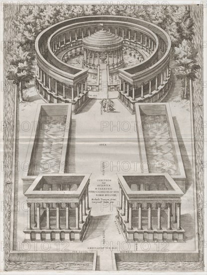 Speculum Romanae Magnificentiae: Ornithon Sive Aviarium, 1558., 1558. Creator: Anon.