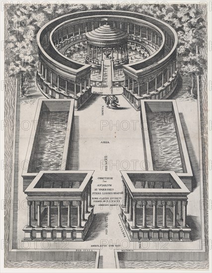 Speculum Romanae Magnificentiae: Ornithon Sive Aviarum, 1581., 1581. Creator: Giovanni Ambrogio Brambilla.