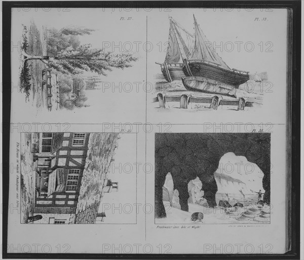 The Oxford Drawing Book to which is added, Lessons in Flower Drawing, 1852., 1852. Creator: James Andrews.