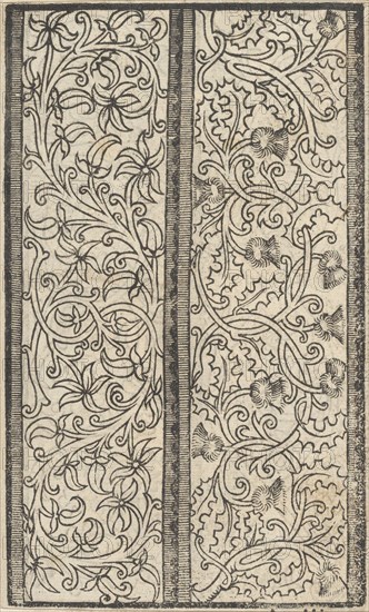 Esemplario di lavori, page 3 (verso), August 1529., August 1529. Creator: Nicolò Zoppino.