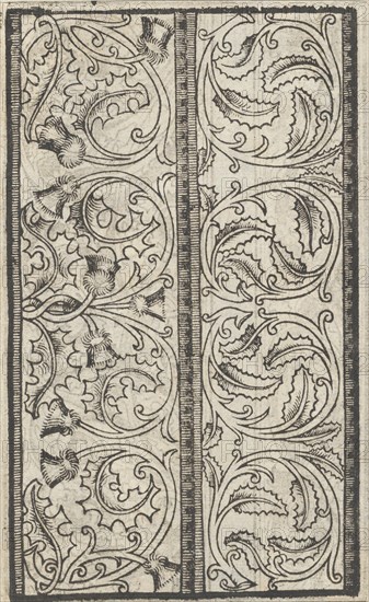 Esemplario di lavori, page 4 (recto), August 1529., August 1529. Creator: Nicolò Zoppino.