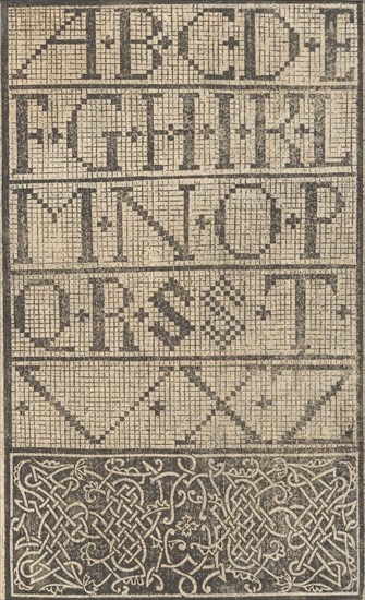 Esemplario di lavori, page 16 (verso), August 1529., August 1529. Creator: Nicolò Zoppino.