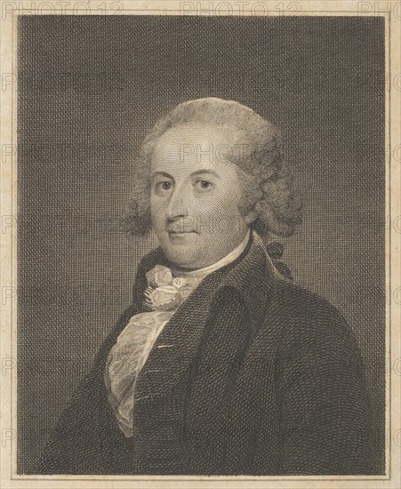 The Poet John Trumbull (1750-1831), 1820., 1820. Creator: Peter Maverick.