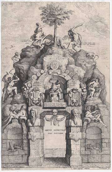 Pompa Introitus...Ferdinand, Austriaci. Antwerp, 1635., 1635. Creators: Theodoor van Thulden, Gaspar Gevaerts.