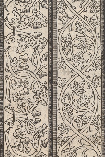 Page from Ein new kunstlich Modelbuch...(Page 13r), 1544., 1544. Creator: Peter Quentel.