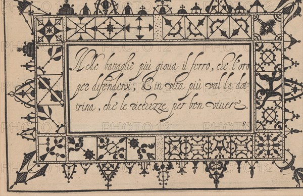 Ghirlanda: Di sei vaghi fiori scielti da piu famosi Giardini d'Italia, page 13 ..., October 1, 1604. Creators: Pietro Paulo Tozzi, Antonello Bertozzi, Sebastian Zanella.