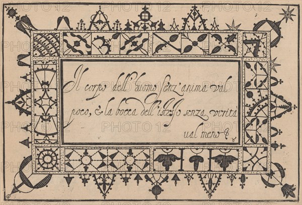 Ghirlanda: Di sei vaghi fiori scielti da piu famosi Giardini d'Italia, page 16 ..., October 1, 1604. Creators: Pietro Paulo Tozzi, Antonello Bertozzi, Sebastian Zanella.