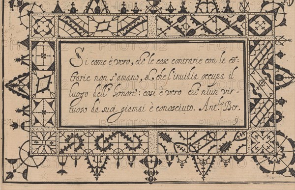 Ghirlanda: Di sei vaghi fiori scielti da piu famosi Giardini d'Italia, page 19 ..., October 1, 1604. Creators: Pietro Paulo Tozzi, Antonello Bertozzi, Sebastian Zanella.