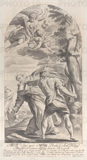 Martyrdom of a saint, 1693., 1693. Creator: Nicolas Dorigny.