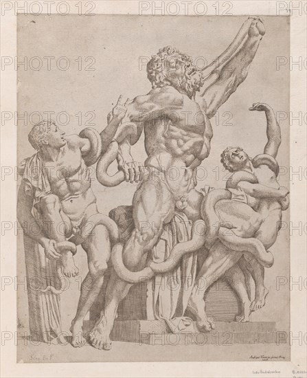 Speculum Romanae Magnificentiae: Laocoon, 1561., 1561. Creator: Sisto Badalocchio.