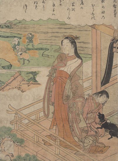 Sympathy, ca. 1768., ca. 1768. Creator: Suzuki Harunobu.