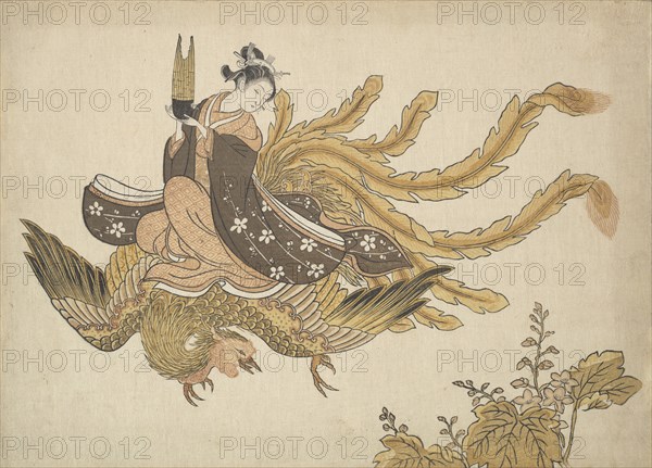 Disguised Immortal, ca. 1766., ca. 1766. Creator: Suzuki Harunobu.