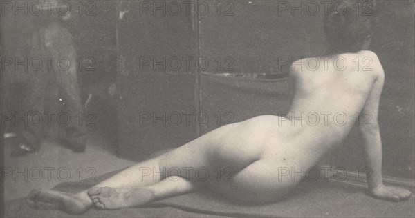 [Female Nude from the Back], ca. 1889., ca. 1889. Creator: Thomas Eakins.