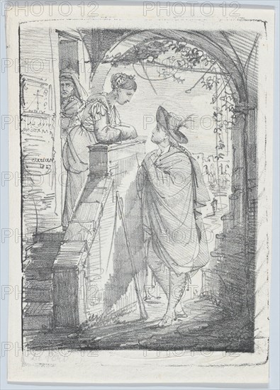 Viva La Madonna, 1817., 1817. Creator: Thomas Joseph Clérian.