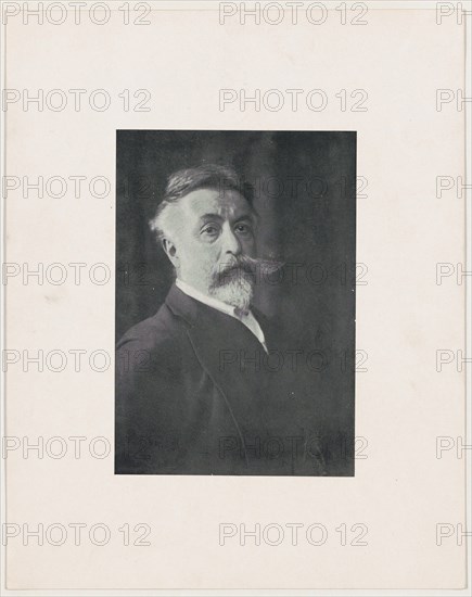 Reproduction of a photograph of Thomas Nast, after 1896., after 1896. Creator: Thomas Nast.