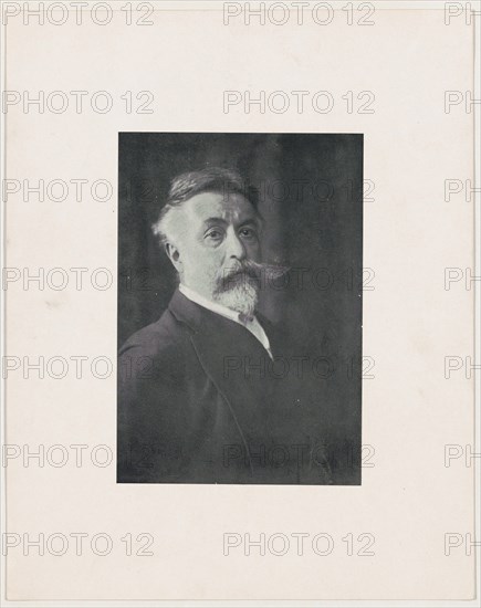 Reproduction of a photograph of Thomas Nast, after 1896., after 1896. Creator: Thomas Nast.
