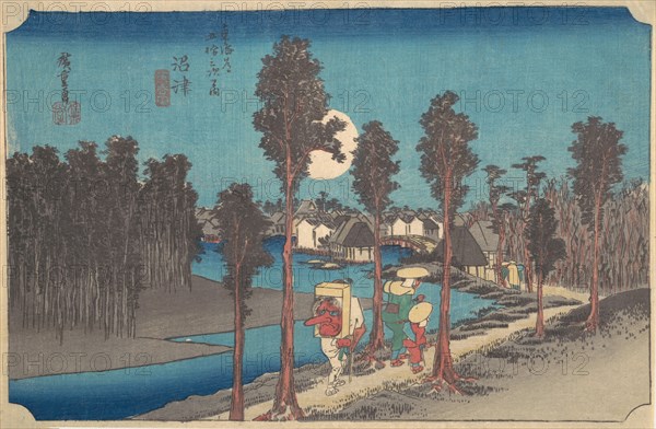 Numazu Ki Kure, ca. 1834., ca. 1834. Creator: Ando Hiroshige.
