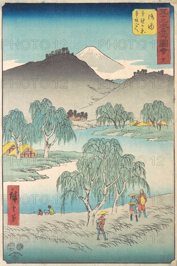 Goyu, 1855., 1855. Creator: Ando Hiroshige.