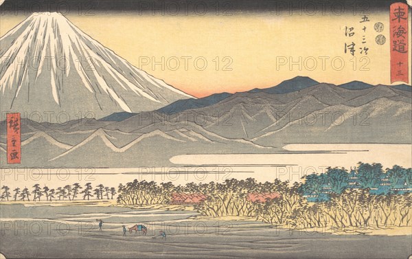 Numazu, ca. 1840., ca. 1840. Creator: Ando Hiroshige.