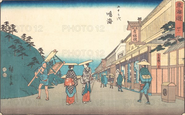 Narumi, ca. 1840., ca. 1840. Creator: Ando Hiroshige.
