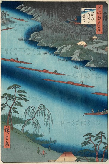 Kawaguchi, 1857., 1857. Creator: Ando Hiroshige.