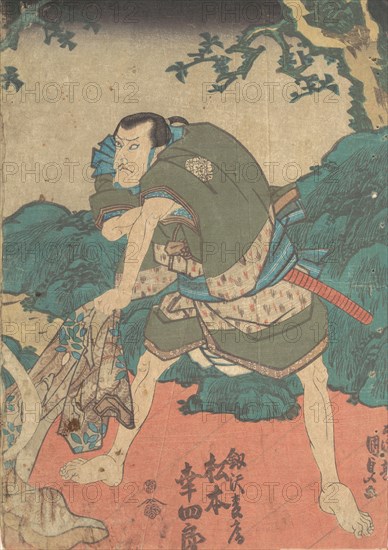 Print, 19th century., 19th century. Creator: Utagawa Kunisada.