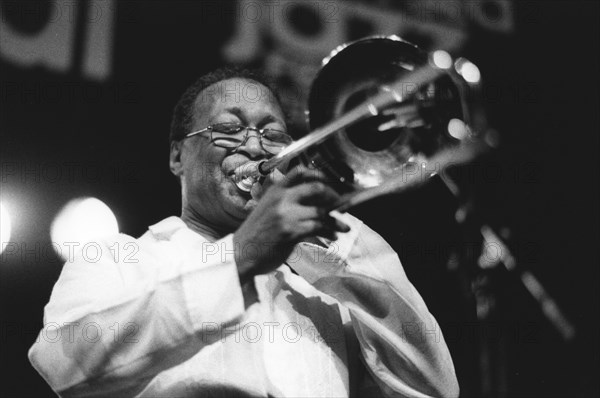 Curtis Fuller, North Sea Jazz  Festival, The Hague, Netherlands, 1999.