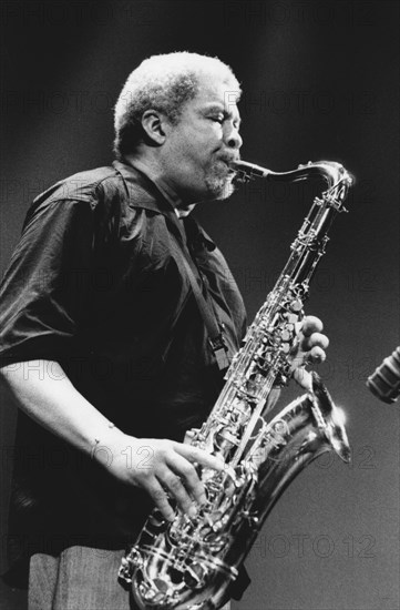 Frank Foster, North Sea Jazz Festival, The Hague, Netherlands, 1992.