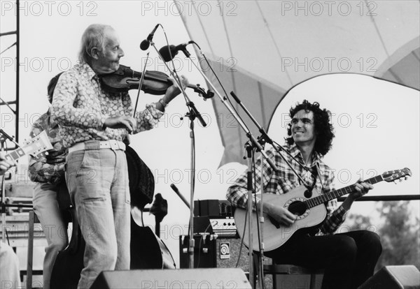 Stephane Grappelli, Capital Radio Jazz Festival, Alexandra Palace, London, 1979.