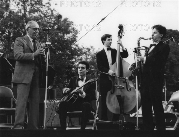Benny Goodman, Capital Radio Jazz Festival, Knebworth, 1982.