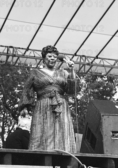 Ella Fitzgerald, Capital Jazz Festival, Knebworth, Herts, July 1981.