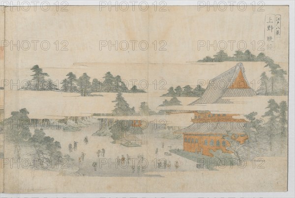 Eight Views of Edo, ca. 1771.