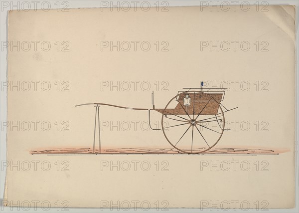 Design for Village Cart, 1850-74.