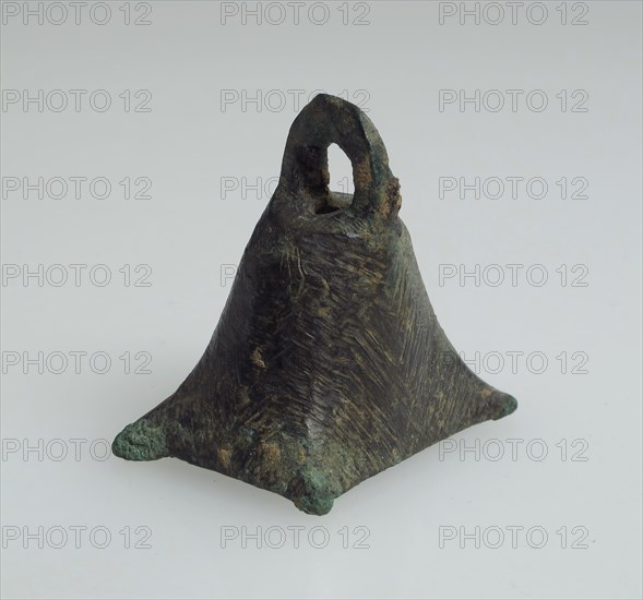 Square Pyramidal Bell, Frankish (?), 6th-7th century (?).