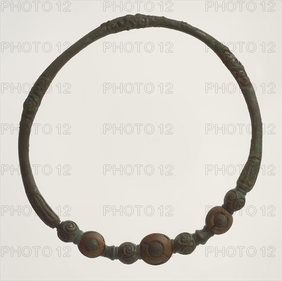 Neck Ring, Celtic, 400-300 BC.  A torque was often seen as a symbol of divinity or high rank.