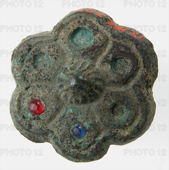 Rosette Brooch, Frankish, 500-700.