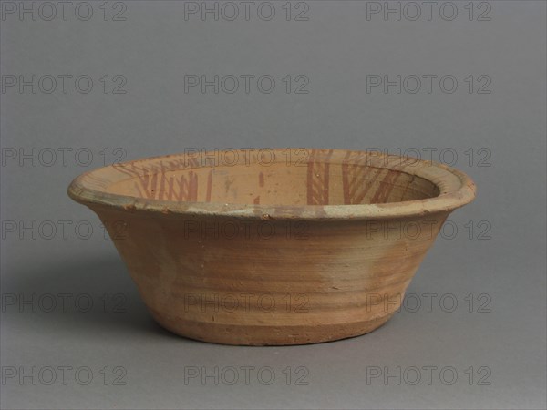 Bowl, Coptic, 4th-7th century.