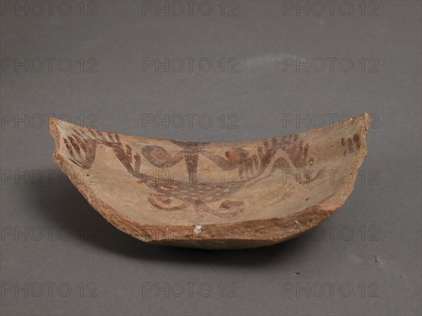 Bowl Fragment, Coptic, 4th-7th century.