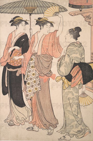 The Fifth Month, from the series Twelve Months in the Southern Pleasure District (Minami juni ko) , 1784.