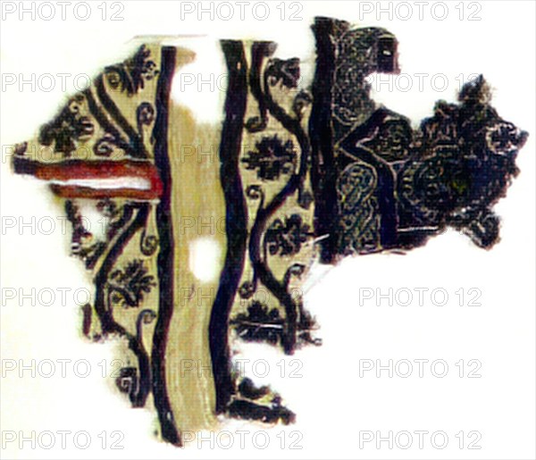 Textile Fragment, Coptic, 300-600.