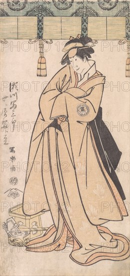 The Actor Segawa Tomisaburo II as the Otomos' Maid Wakakusa, Actually Prince Korehito, 1794-75.