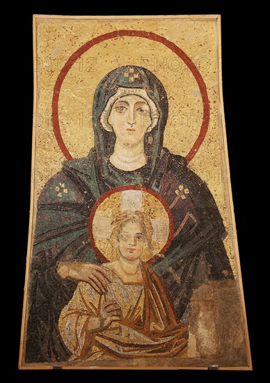 Mother of God and Child, Byzantine, early 20th century (original dated 9th century).