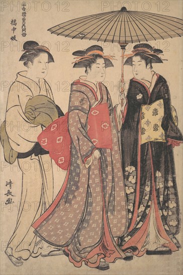 Dancers of Tachibana Street, 1742-1815.