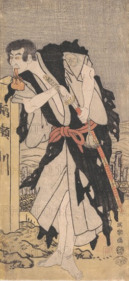 Morita Kanya VIII as Kawachi Kanja, Disguised as Genkaibo, 1794-95.