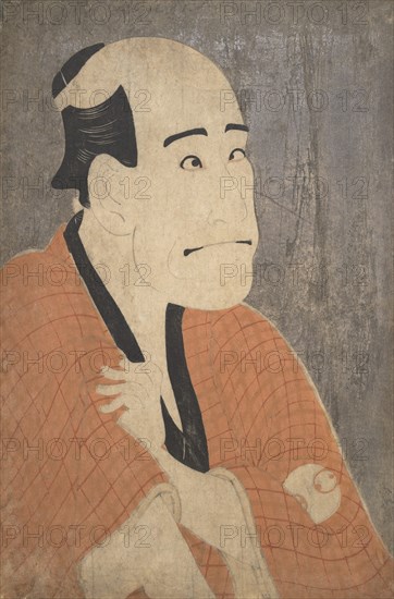 Arashi Ryuzo I as Ishibe Kinkichi in the Play "Hana Ayame Bunroku Soga", 1794.