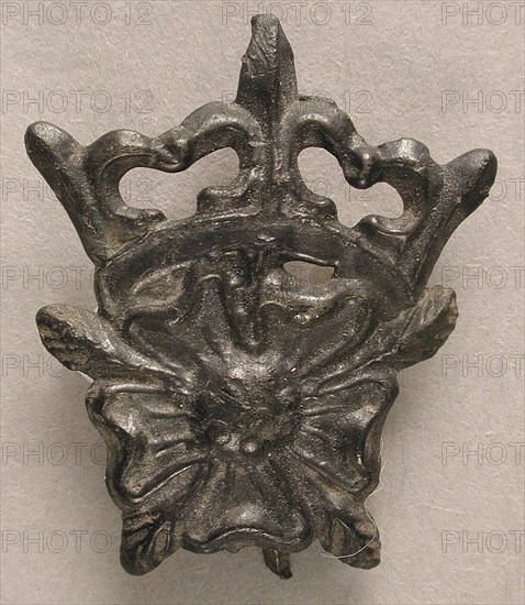 Badge with Tudor Rose, British, 15th century.