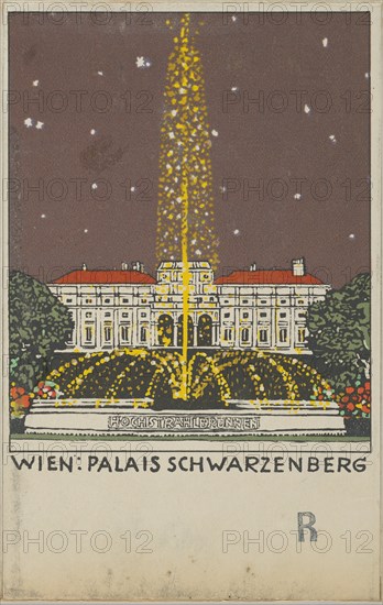 Vienna: Palais Schwarzenberg, 1908.