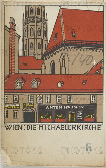Vienna: St. Michael's Church (Wien: Die Michaelerkirche), 1908.